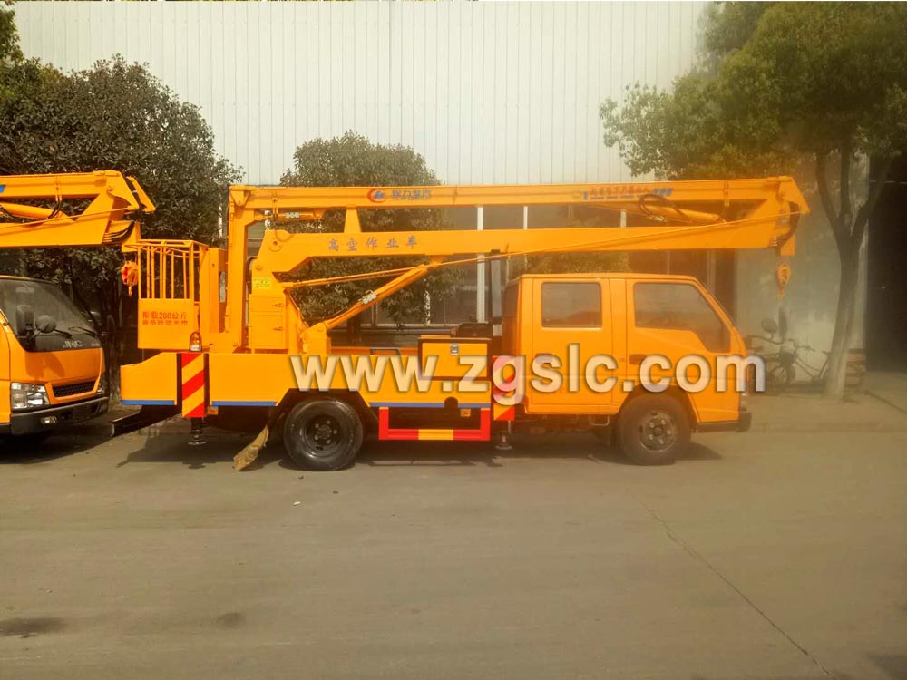 江鈴雙排高空作業車（國五）