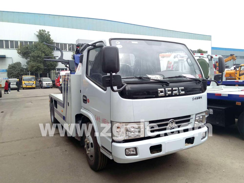 東風小多利卡D6聯體一拖一清障車（國五）