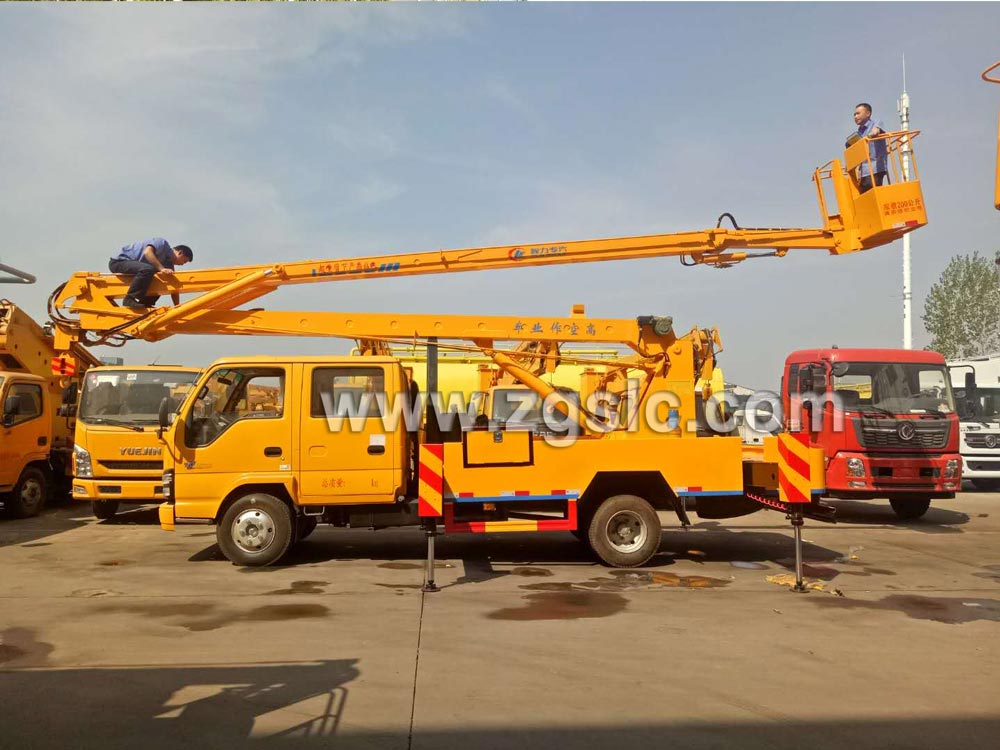 五十鈴雙排高空作業車（國五）