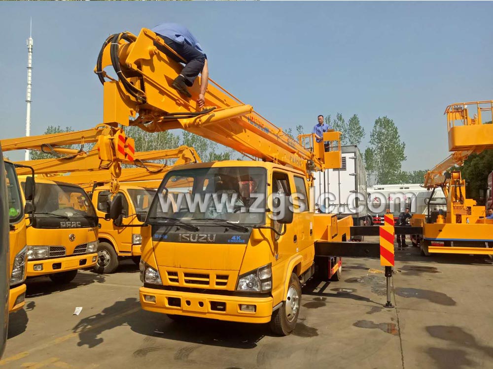 五十鈴雙排高空作業車（國五）