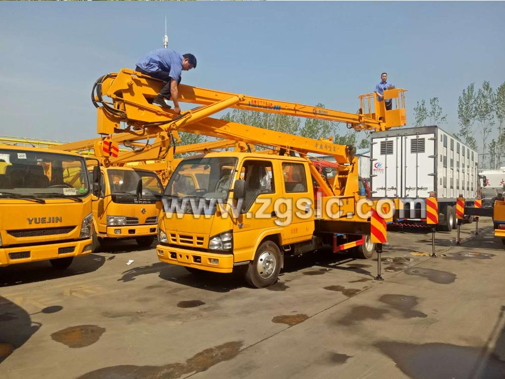 五十鈴雙排高空作業車（國五）