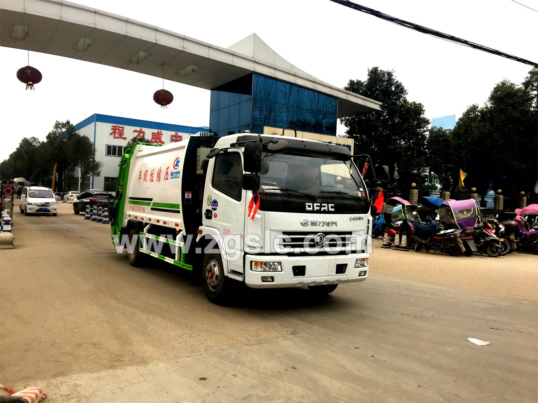 東風(fēng)大多利卡8方壓縮垃圾車_壓縮垃圾車廠家直銷