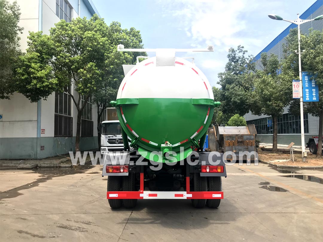 東風145餐廚垃圾車_餐廚垃圾車工作原理