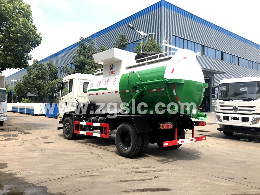 東風145餐廚垃圾車_餐廚垃圾車廠家