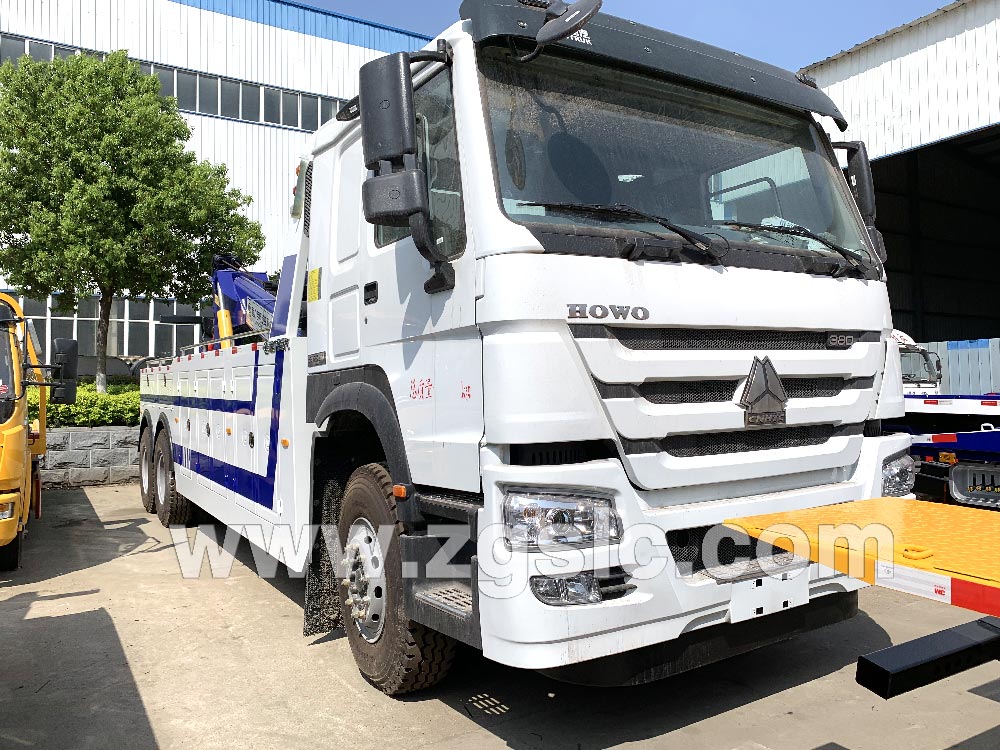 重汽后雙橋聯體清障車（國五）