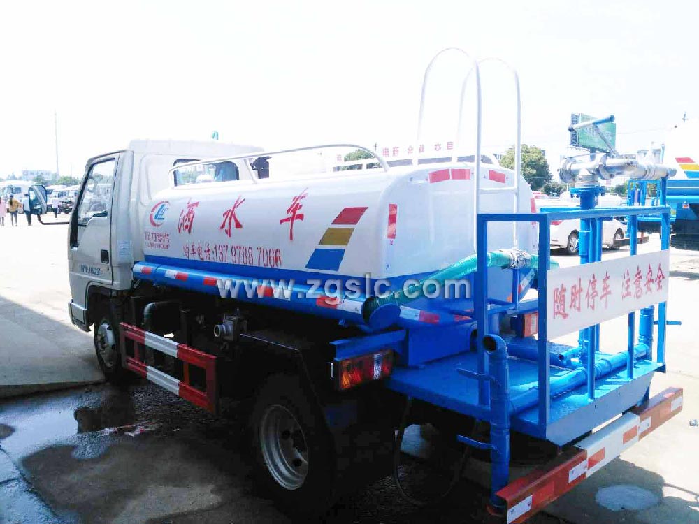 程力2.5方藍牌福田小卡之星灑水車（國五）