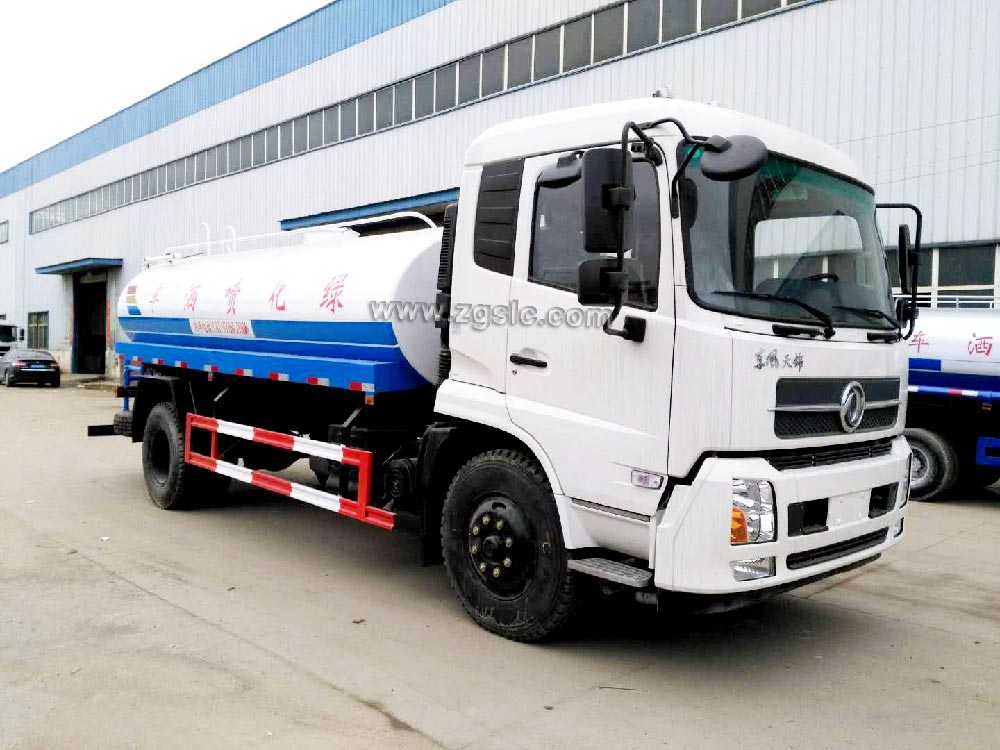 程力12方東風(fēng)天錦灑水車(chē)黃牌（國(guó)五）