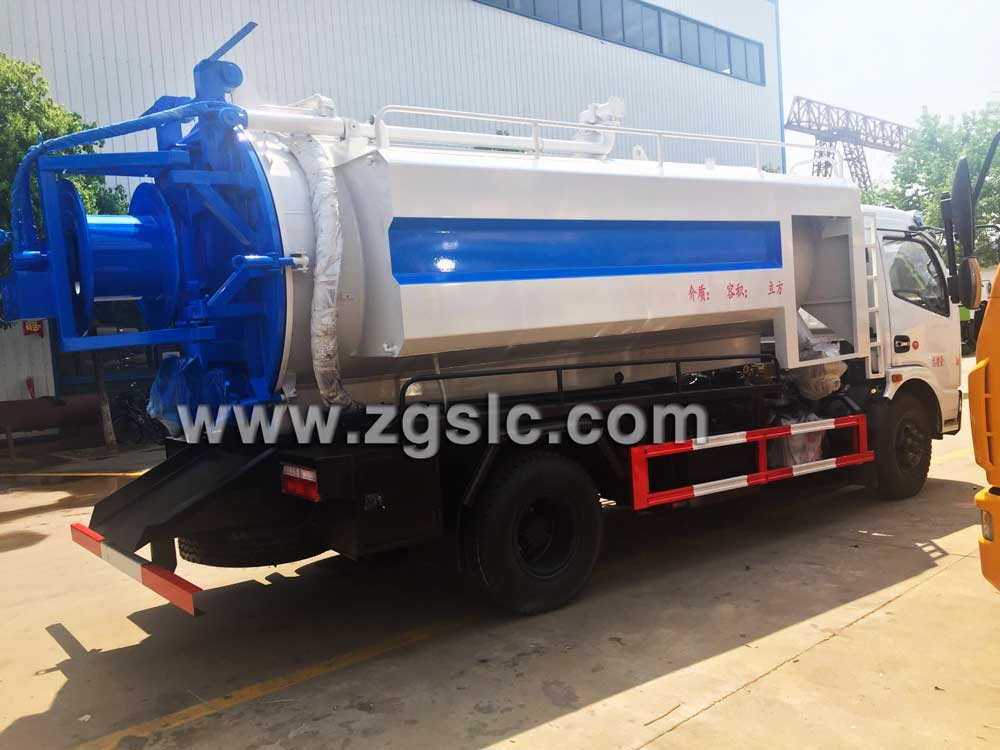 湖北程力東風福瑞卡清洗吸污車（國五）