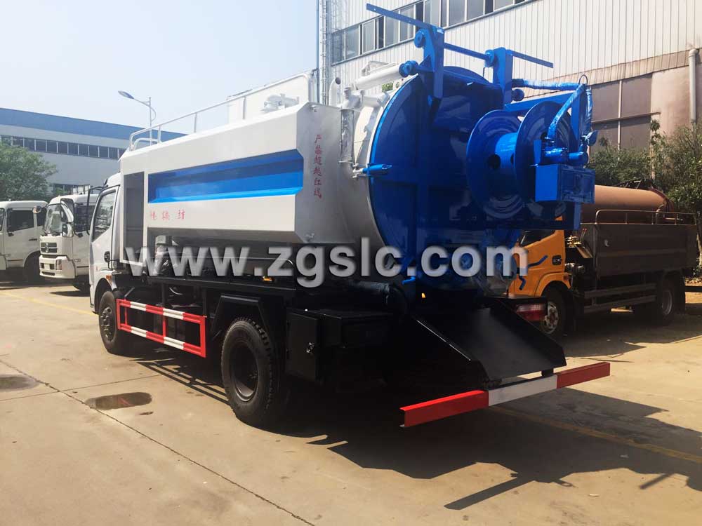 湖北程力東風福瑞卡清洗吸污車（國五）