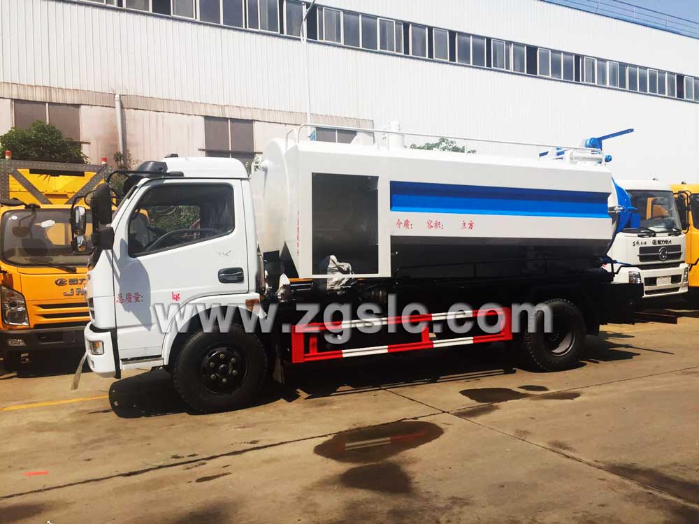 湖北程力東風福瑞卡清洗吸污車（國五）