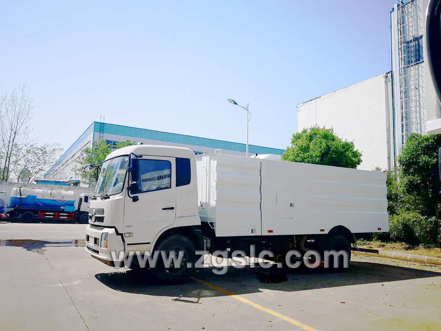 湖北程力東風天錦吸塵車(國五）