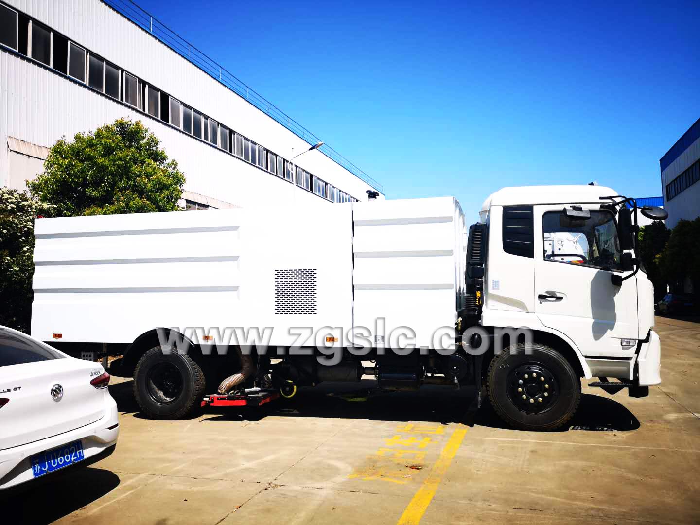 湖北程力東風天錦吸塵車(國五）