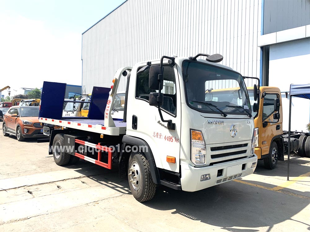 大運一拖二清障車藍牌（國五）