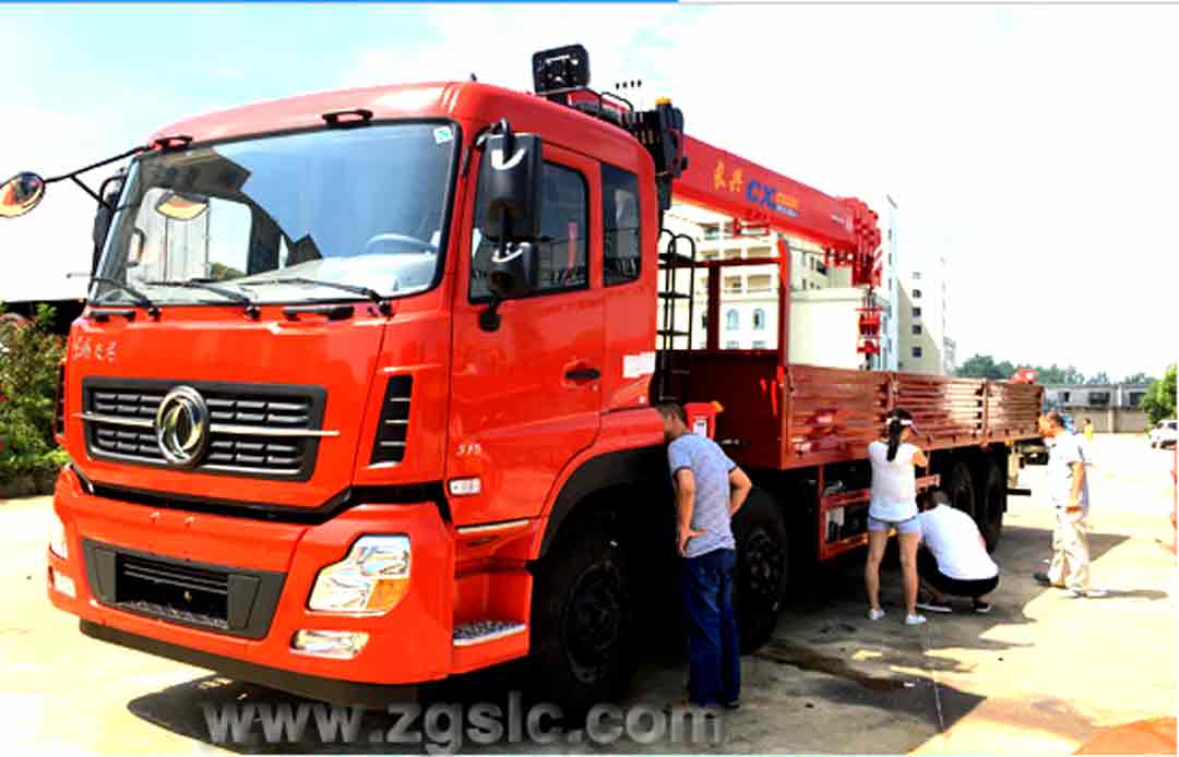 東風(fēng)天龍前四后八隨車吊_隨車吊哪里便宜？