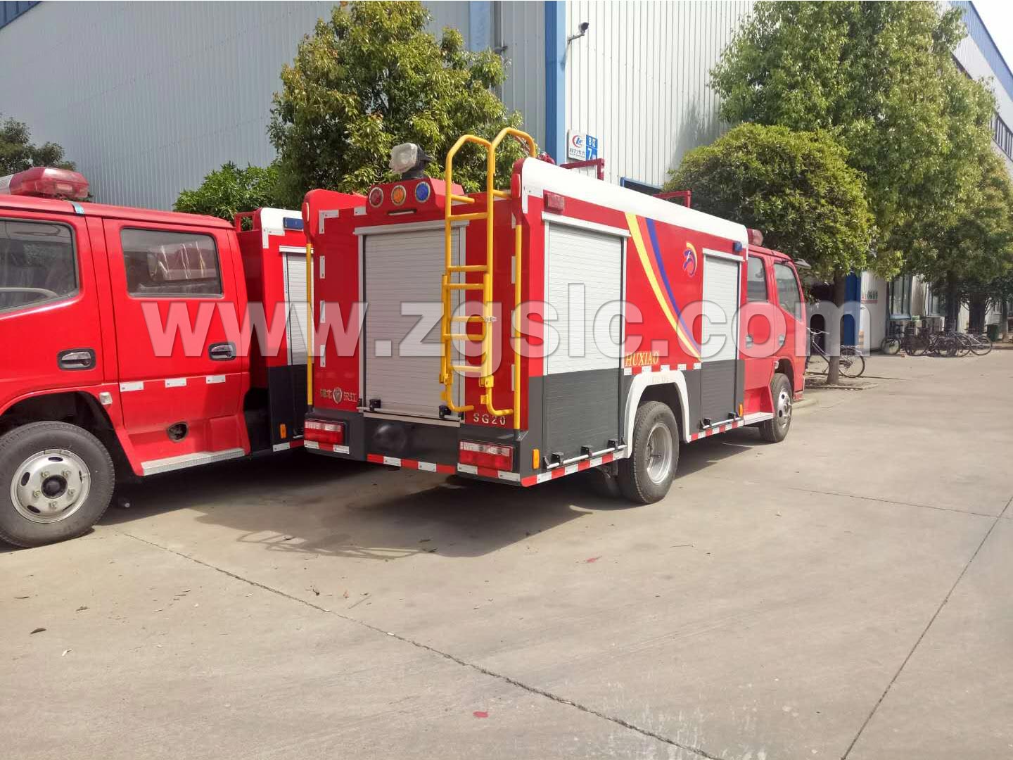 東風凱普特雙排水罐消防車 （國五）