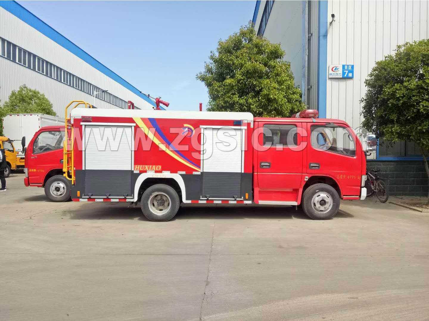 東風凱普特雙排水罐消防車 （國五）