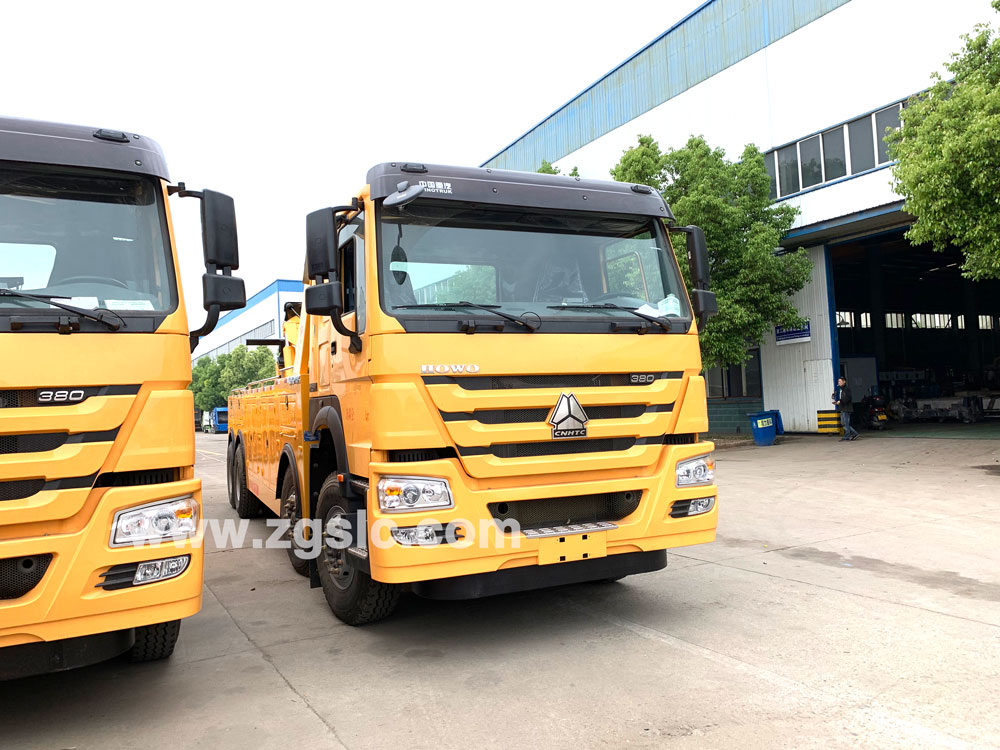 重汽前四后八拖吊聯體清障車（國五）