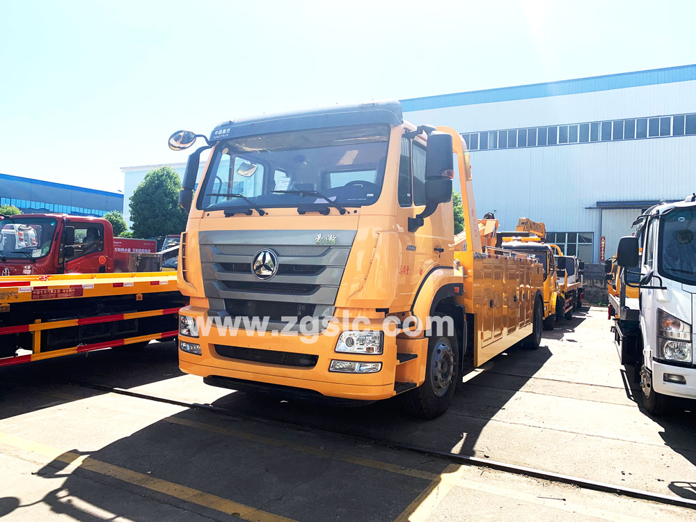 重汽豪瀚聯體一拖一清障車（國五）