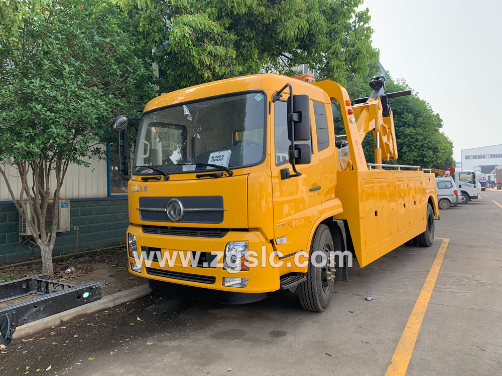 東風天錦聯體一拖一清障車（國五）