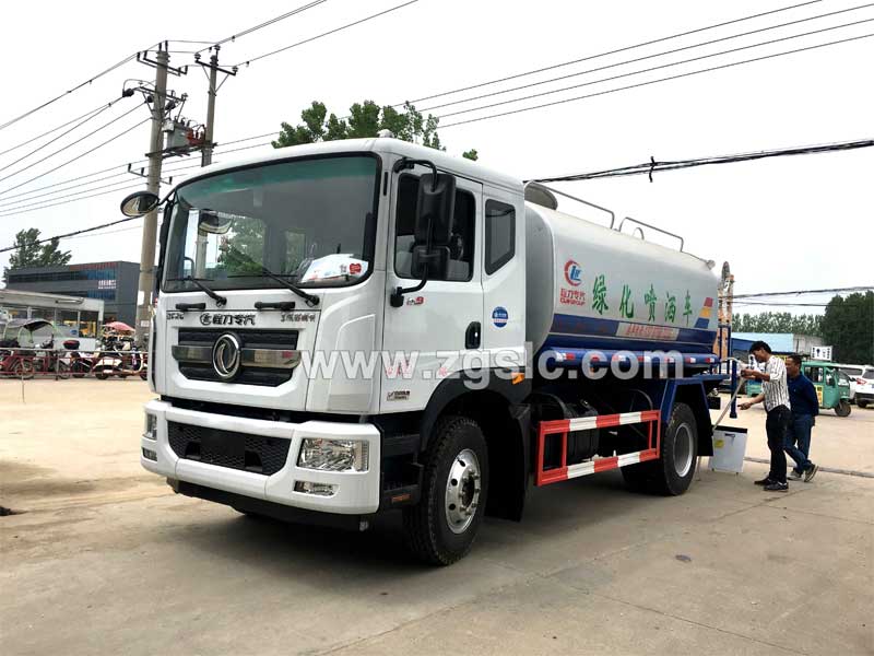 程力14方東風(fēng)D9噴霧車(chē)（國(guó)五）黃牌