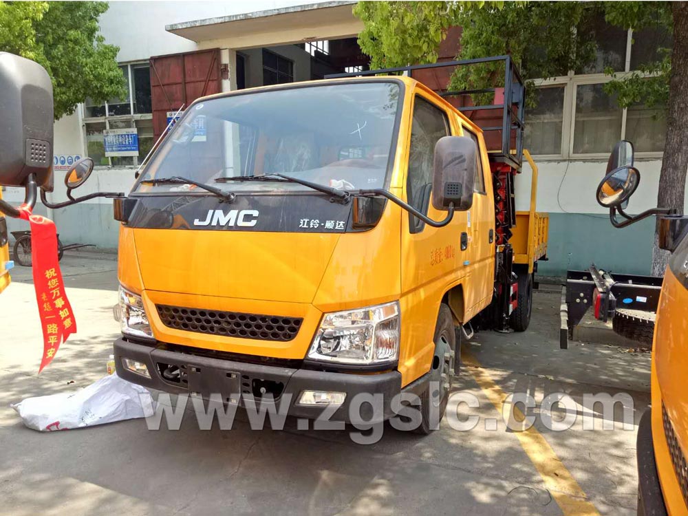 江鈴10米高空作業(yè)升降平臺車（國五）那家好