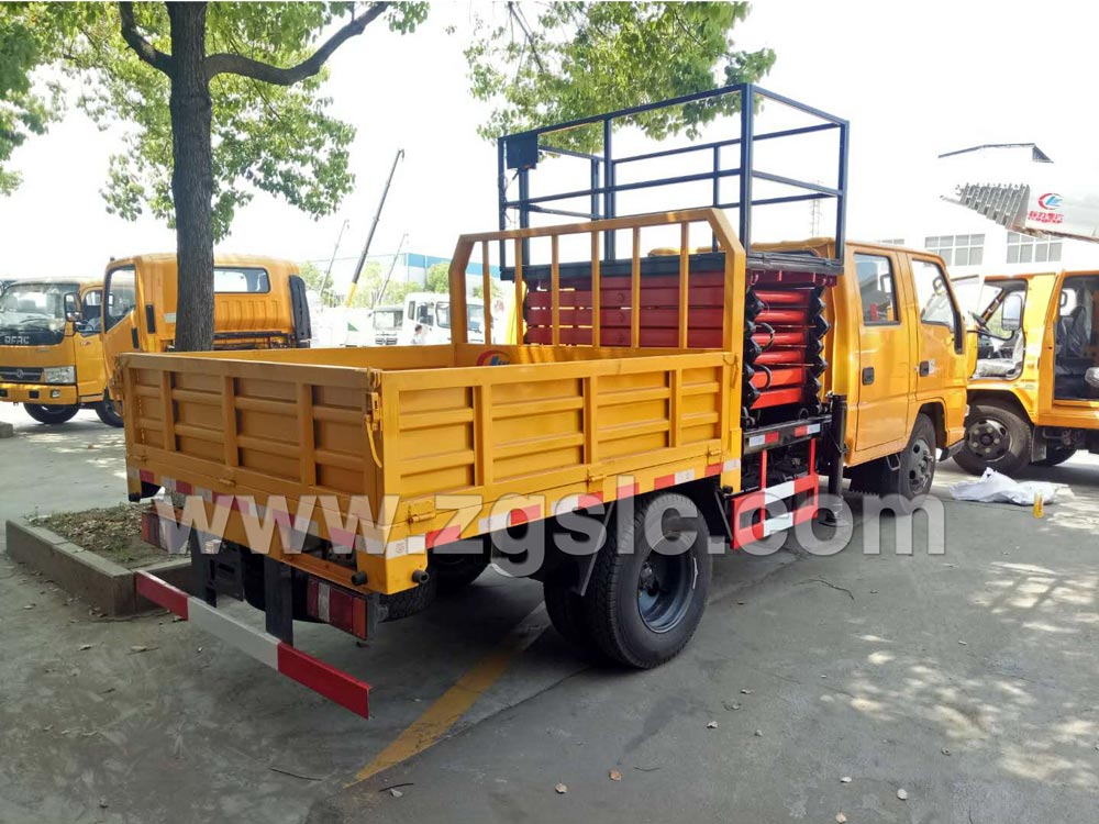 江鈴10米高空作業(yè)升降平臺車（國五）性價比
