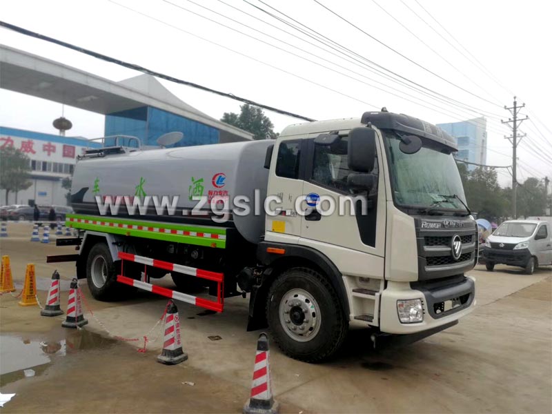 程力集團(tuán)15方福田瑞沃灑水車(chē)黃牌（國(guó)五）