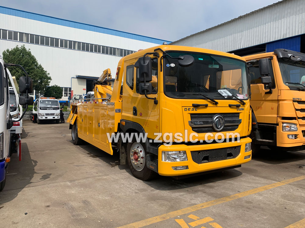 東風多利卡D9聯體一拖一清障車（國五）