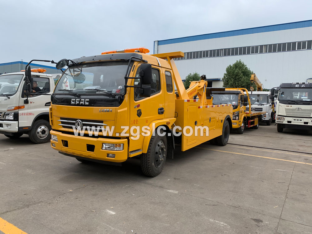 東風(fēng)多利卡D8聯(lián)體一拖一清障車_東風(fēng)多利卡D8聯(lián)體一拖一清障車多少錢