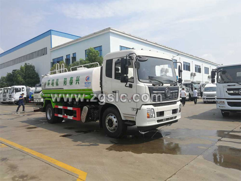 程力集圖東風(fēng)天錦灑水車(chē)（國(guó)六）