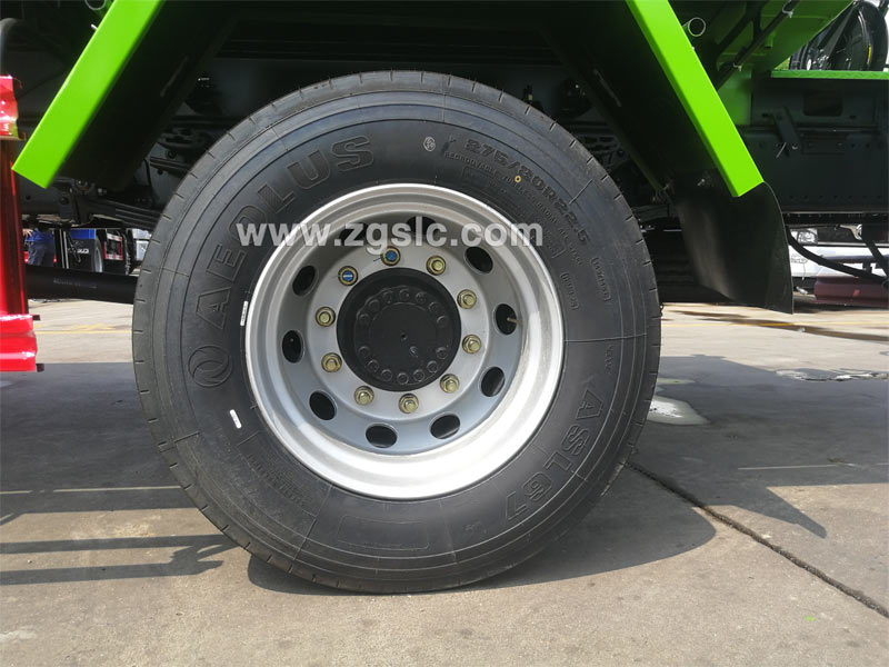 東風天錦灑水車國六_東風天錦國六灑水車輪胎規格多少