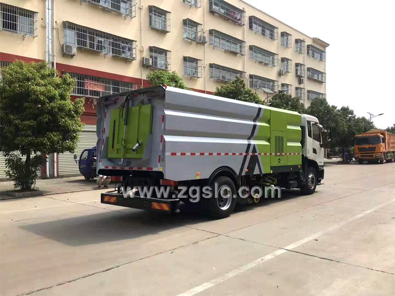 國六東風天錦洗掃車_國六東風天錦洗掃車報價