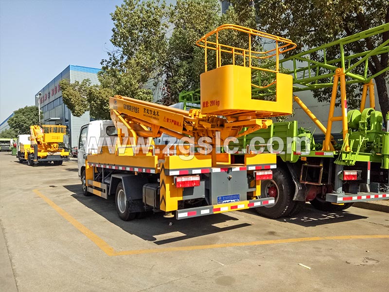 程力國六東風小多利卡18米高空作業車