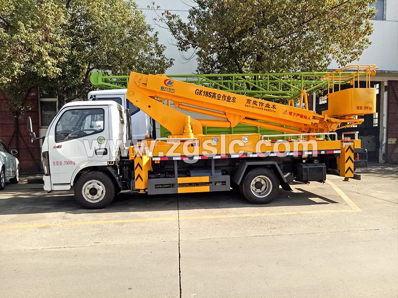 程力國六東風小多利卡18米高空作業車