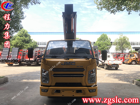 程力威牌江鈴順達(dá)單排24米高空作業(yè)車——您的得力小能手