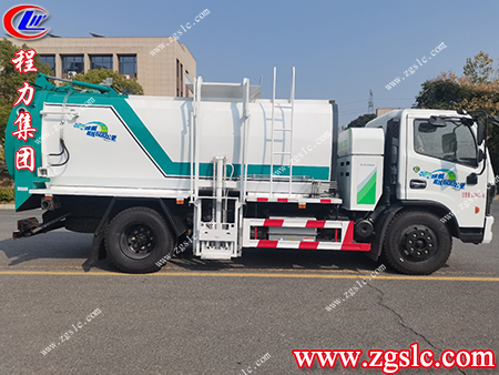 程力專汽推出新能源油電混合餐廚垃圾車，不受黃藍(lán)牌限制可隨意進(jìn)城